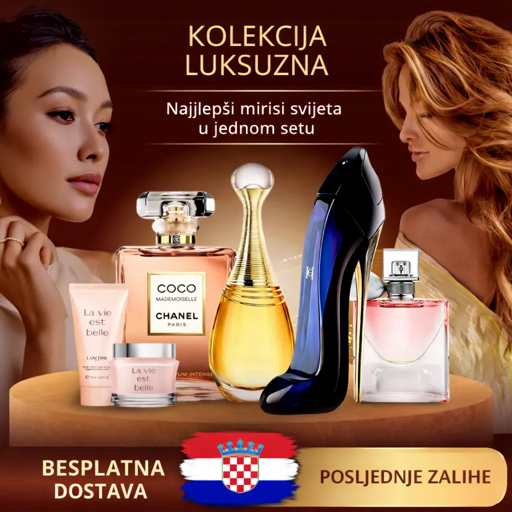 Set 6 luksuznih uvoznih parfema + poklon